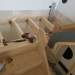 carpentry, Stairs landing joists,