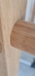 oak handrail